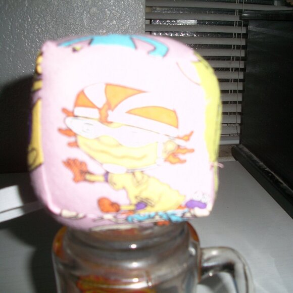 2 2.5" Nicktoons Car/decor/tote bag Hanging Cubes-Handmade - Picture 6 of 9